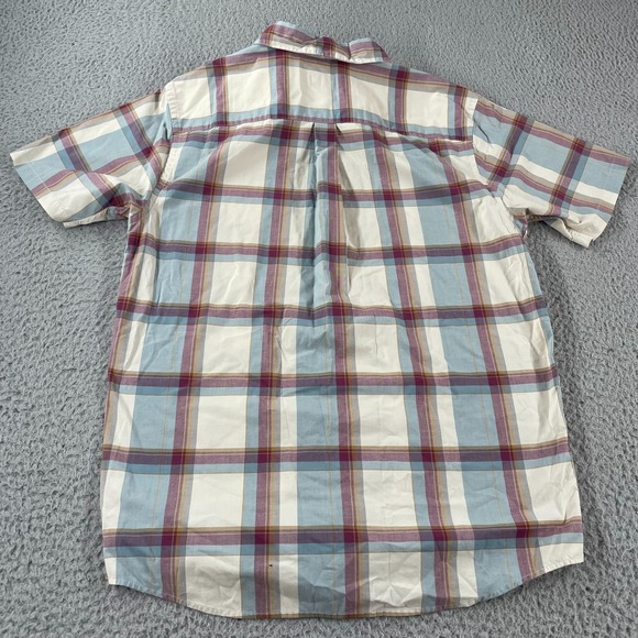 Patagonia Shirt Mens Large Blue "Go To" Hiking Trail Plaid Hipster 52690 Outdoor - Picture 9 of 10